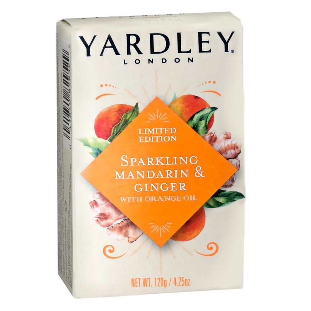 Yardley London Mandarin Ginger Soap Bar Limited Ed